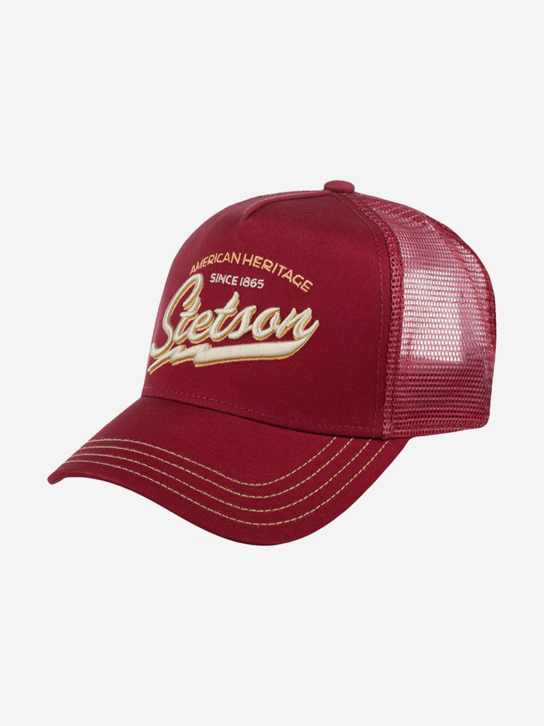 Бейсболка с сеточкой STETSON 7751171 TRUCKER CAP AMERICAN HERITAGE CLASSIC