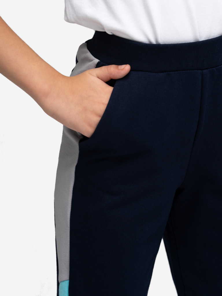 Спортивные брюки из футера для мальчика и девочки Looklie