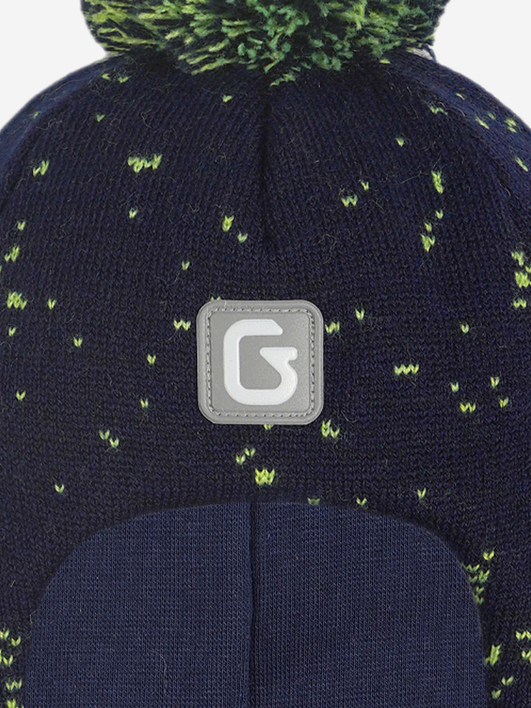 Шапка-шлем для мальчика GUSTI GW24AC1180B-NAVY
