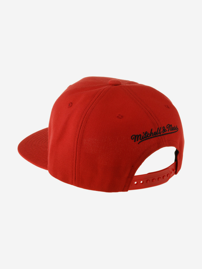 Бейсболка с прямым козырьком MITCHELL NESS 6HSSDX22015-MWIRED1 Minnesota Wild NHL (красный)