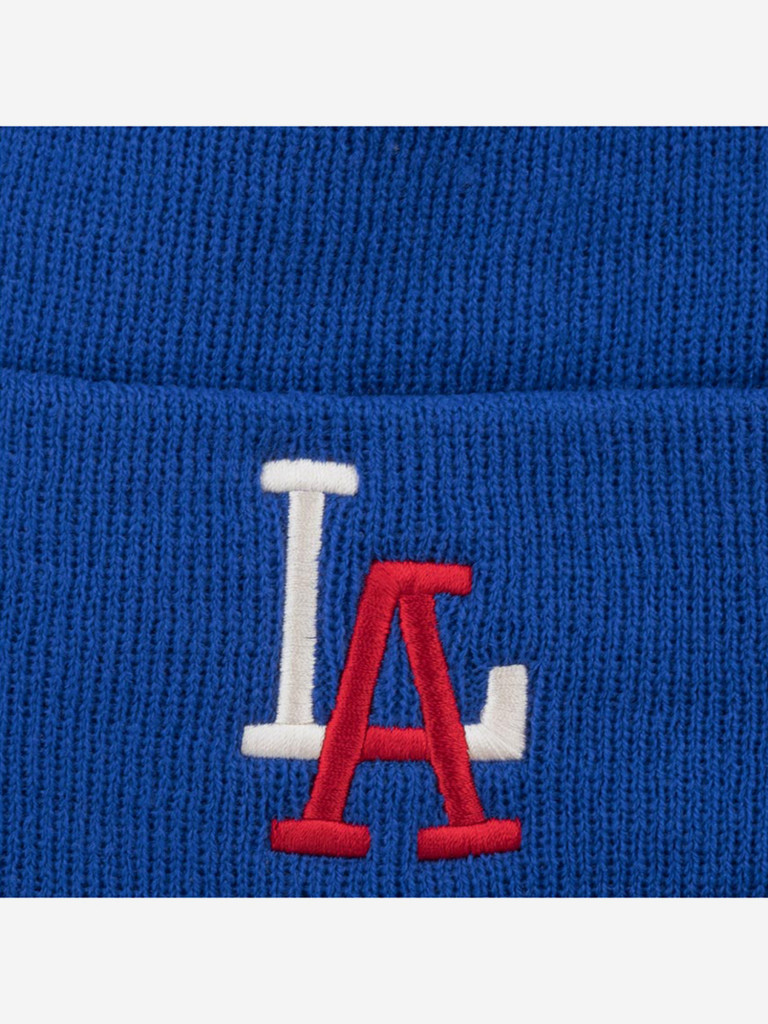 Шапка с отворотом AMERICAN NEEDLE 21019A-LOS Los Angeles Angels Cuffed Knit MILB