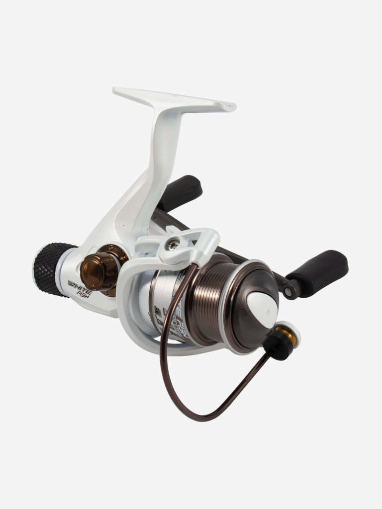 Катушка безынерционная Namazu White Fish WF3000, 4+1 подшипник, металлическая шпуля + запасная.