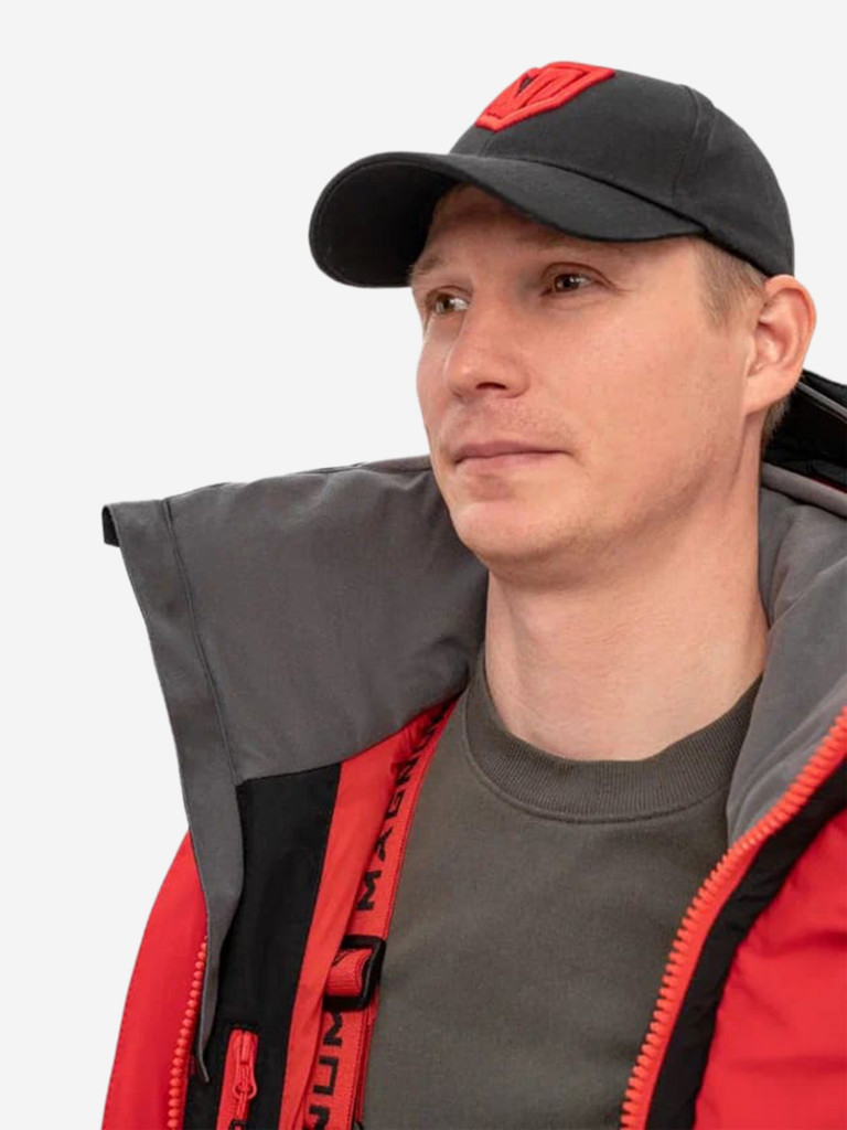Костюм для рыбалки мужской MAGNUM GEAR TITAN 2 -45° С красный/графит