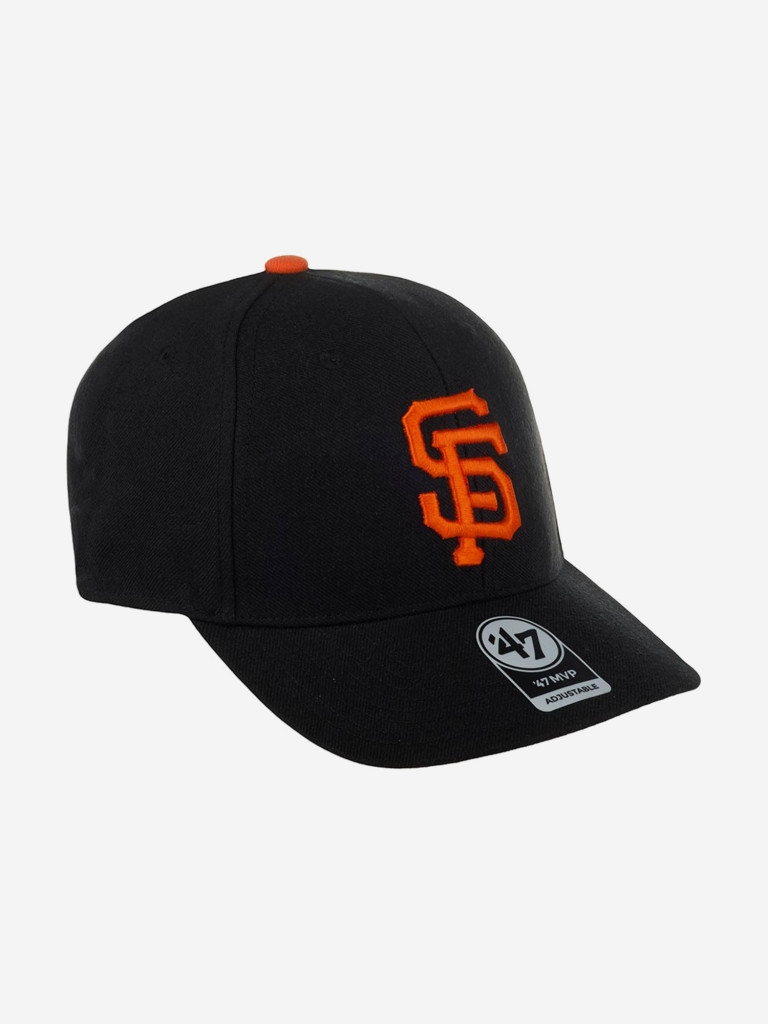 Бейсболка 47 BRAND B-MVP22WBV-BKO San Francisco Giants MLB (черный)