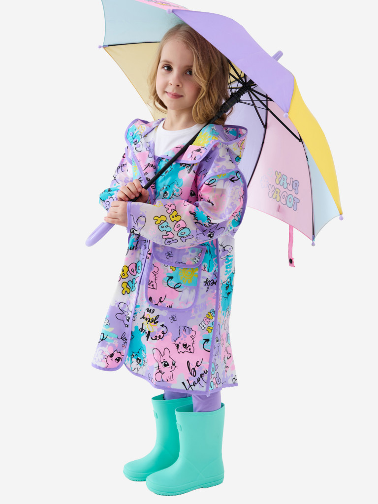 Дождевик для девочки PlayToday