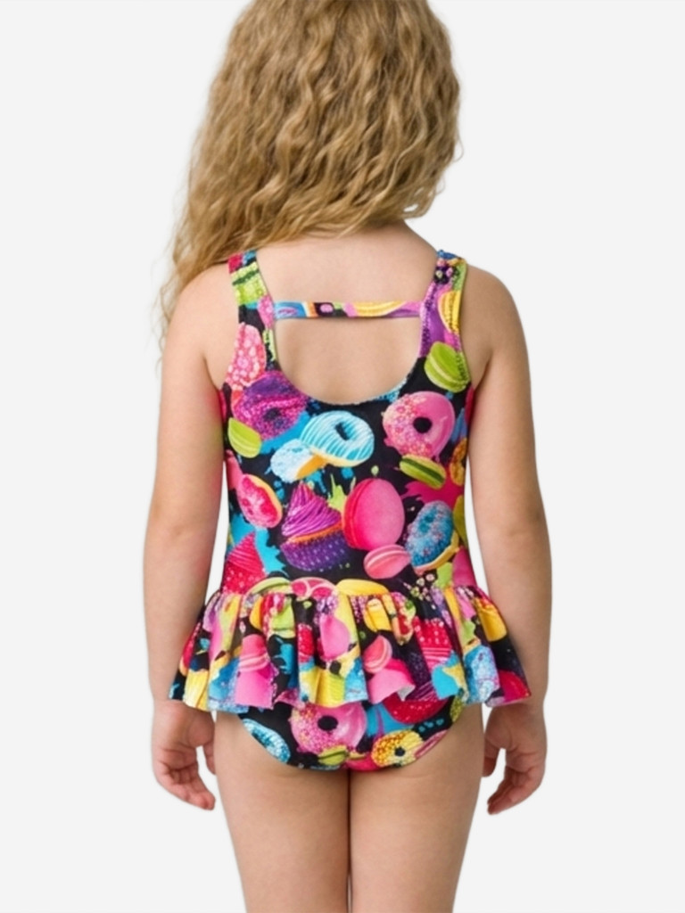 Купальник слитный для девочек PlayToday