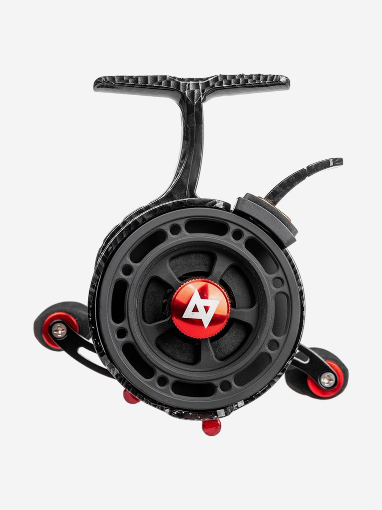 Катушка мультипликаторная зимняя Nisus Maverick Черный графит LH (N-FCK60-BG-L)