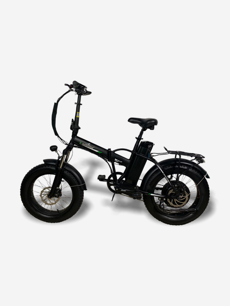 Электровелосипед OxyVolt Fast rider 20" 1500W v.2, цвет черный матовый