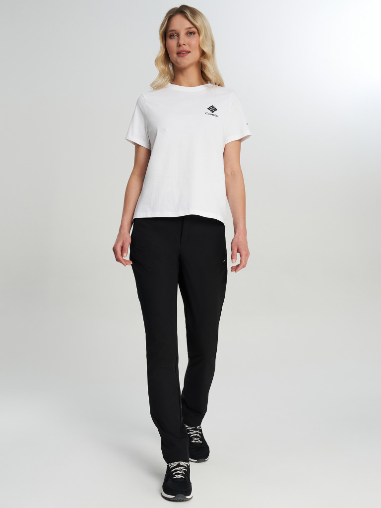 Футболка женская Columbia Rolling Bend Graphic SS