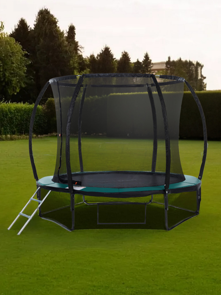 Батут KETTLER Wallaroo-80 с внутренней сеткой, 244 см