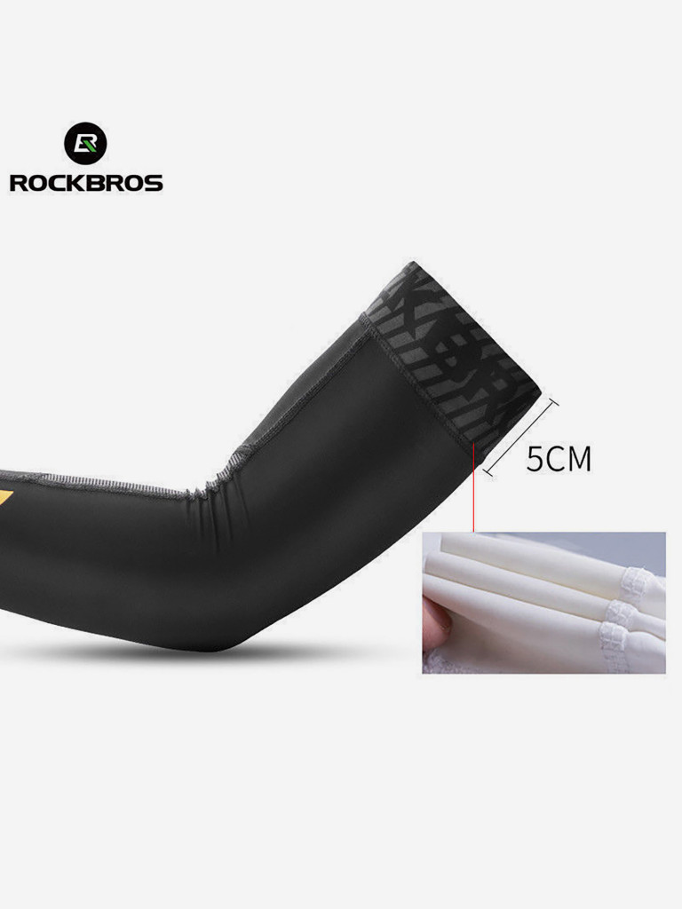 Нарукавник ROCKBROS черный, размер L