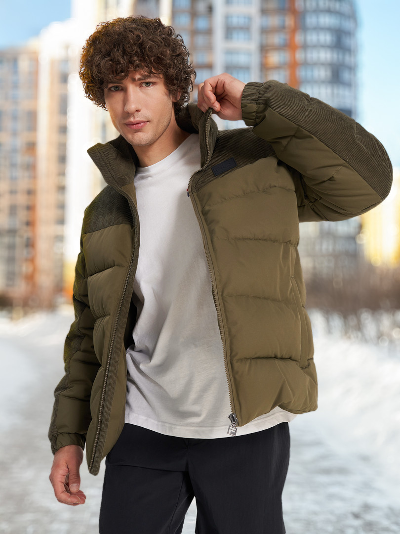 Пуховик мужской FILA Зеленый 9999₽