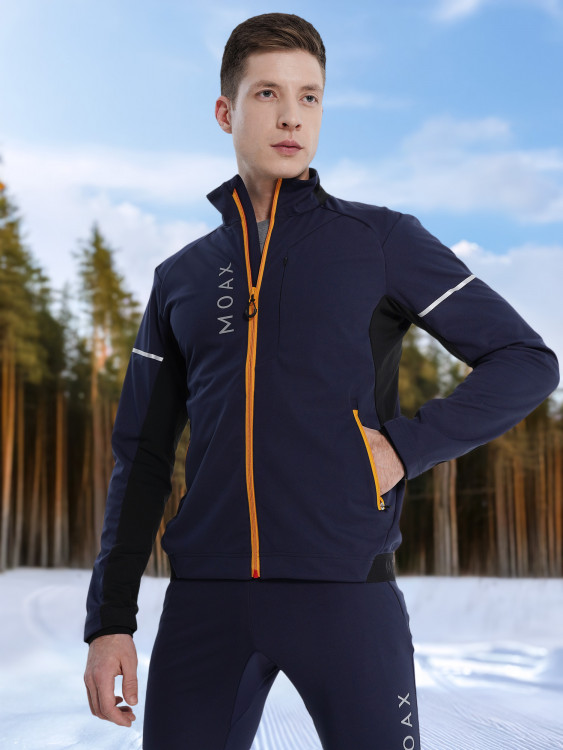 Куртка для беговых лыж мужская Moaxsport Dynamic