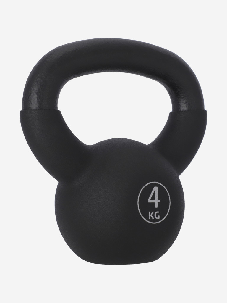 Чугунная гиря с покрытием из ПВХ Torneo, 4 кг