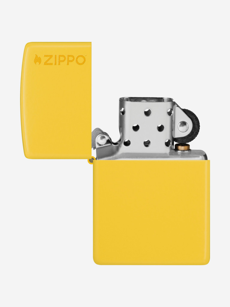 Зажигалка бензиновая ZIPPO 46019ZL Classic Logo Sunflower