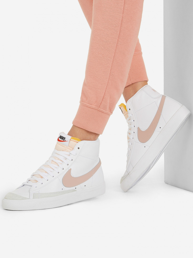 фото Кеды женские nike blazer mid ’77, белый