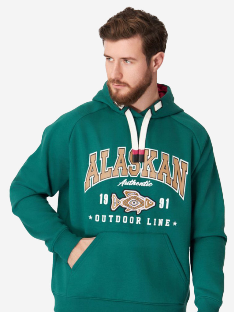 Худи мужское Alaskan Promo Hoodie для рыбалки и охоты