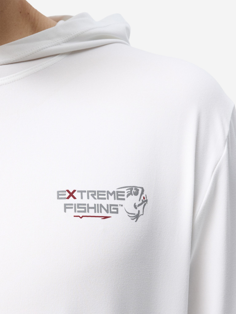 Лонгслив мужской Extreme Fishing PSS-G304H с капюшоном, с защитой от солнца UPF50+ для рыбалки
