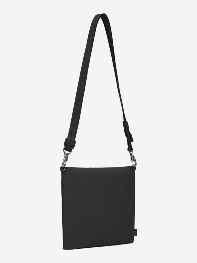 Сумка антивор Pacsafe GO crossbody pouch, черная смола, 3,5 л.