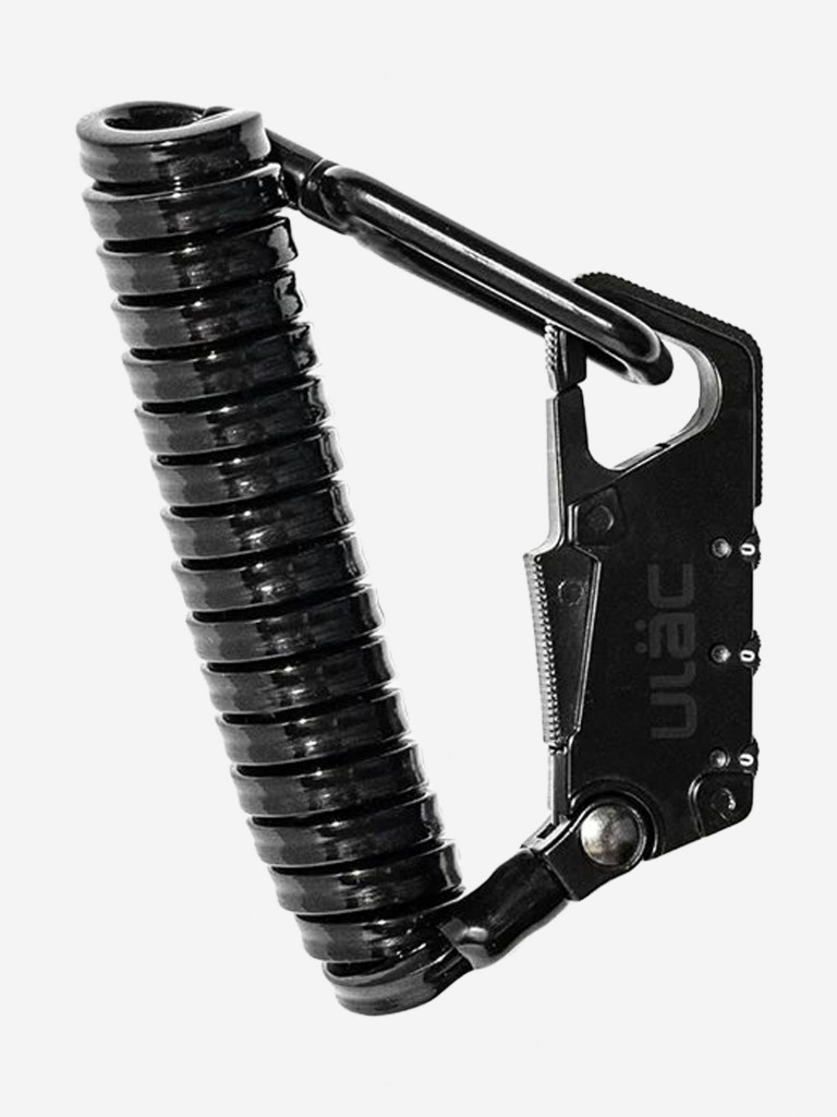 Велосипедный замок Ulac Valkyrie Carabiner Cable Lock Black
