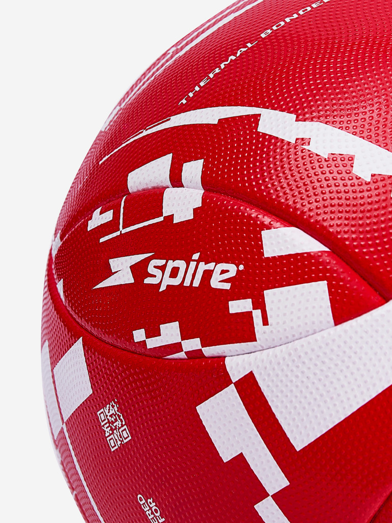 Футбольный мяч Spire Match Ball Red/White