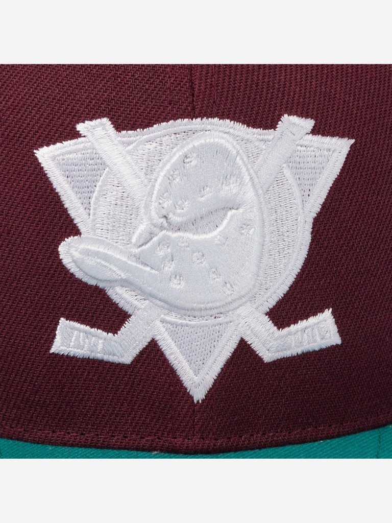 Бейсболка с прямым козырьком MITCHELL NESS HS11181-ADUPURP Anaheim Ducks NHL (фиолетовый)