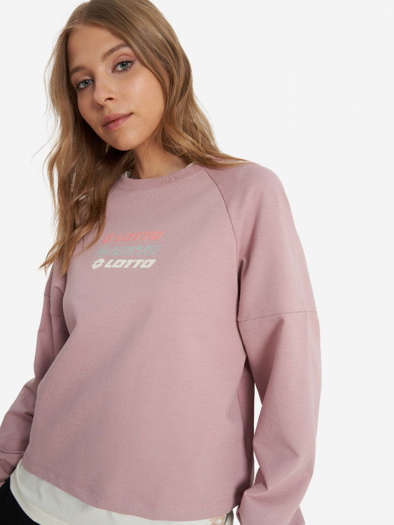 Свитшот женский Lotto Blocco Crewneck