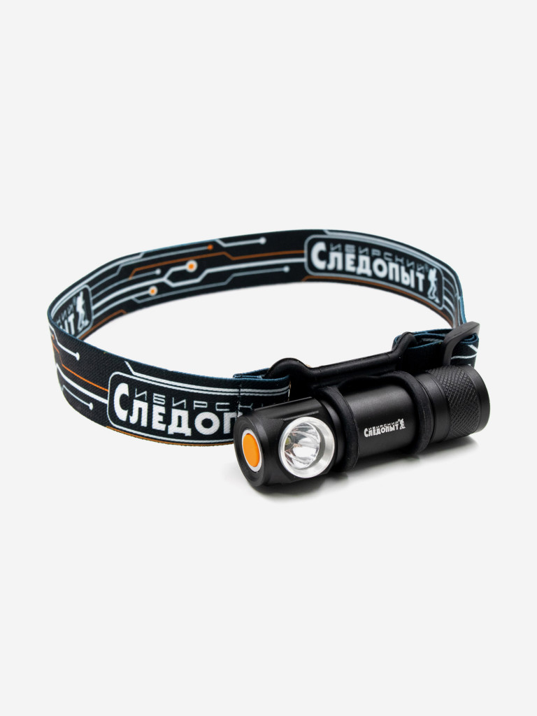 Фонарь налобный Сибирский Следопыт-Тензор, съемный, 1 Led, аккумулятор 220В, USB.