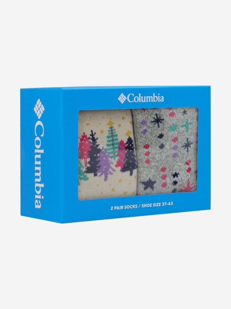 Носки Columbia, Festive And Bright 2 пары