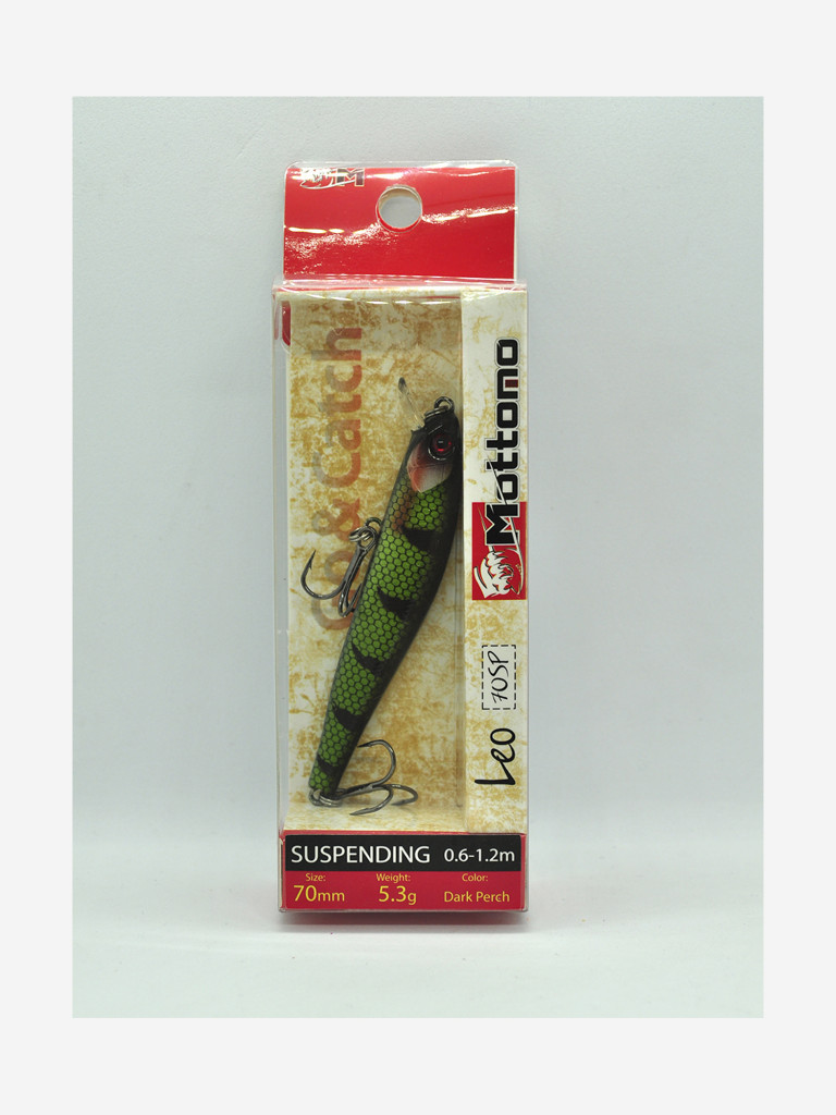 Воблер Mottomo Leo 70SP 5,3g Dark Perch