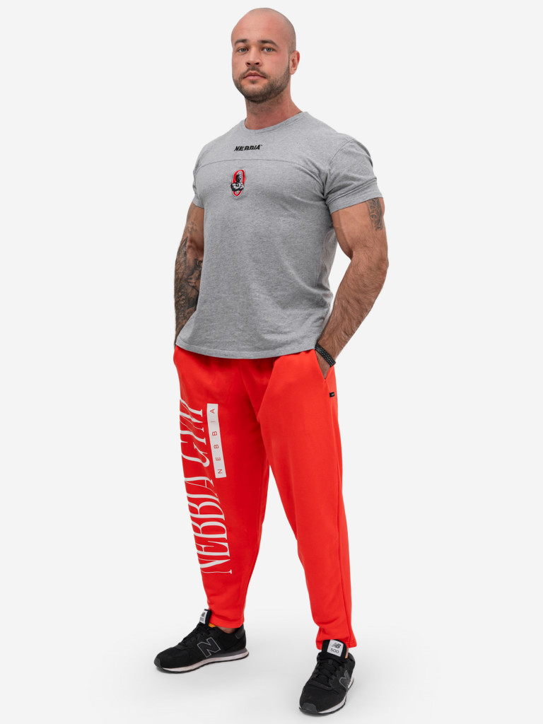 Брюки спортивные мужские NEBBIA Beast Mode On iconic sweatpants 186