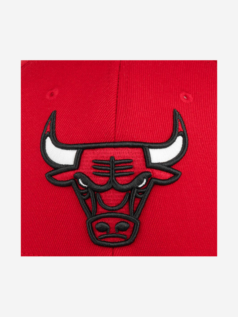 Бейсболка MITCHELL NESS HHSS3257-CBUYYPPPRED1 Chicago Bulls NBA (красный)