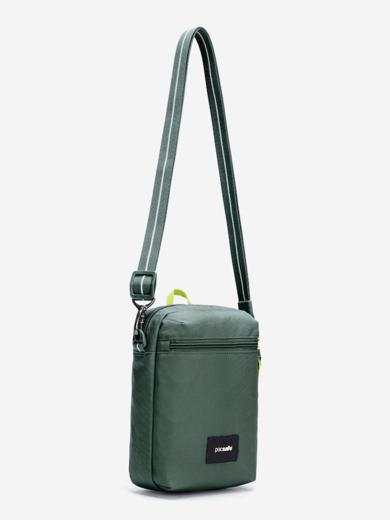 Сумка антивор Pacsafe GO Festival Crossbody, зеленый, 4,5 л.