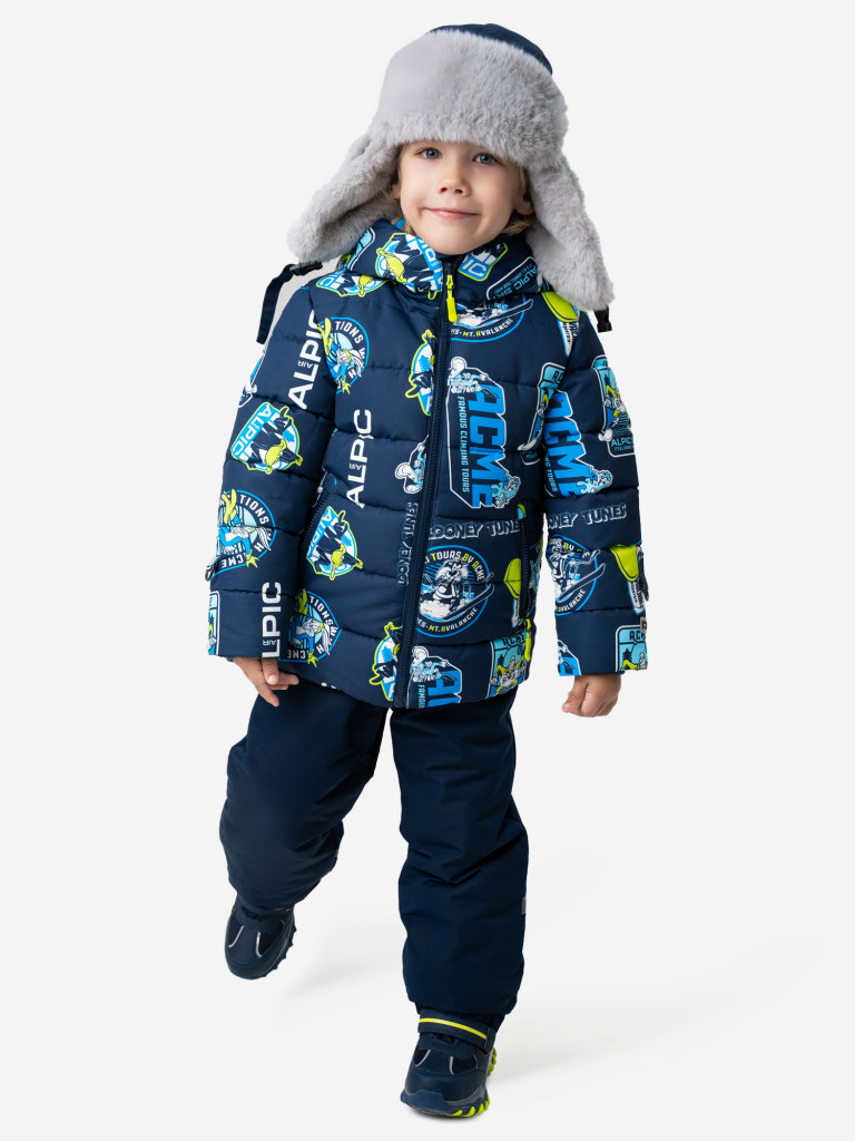 Комплект зимний для мальчиков: куртка, полукомбинезон PlayToday