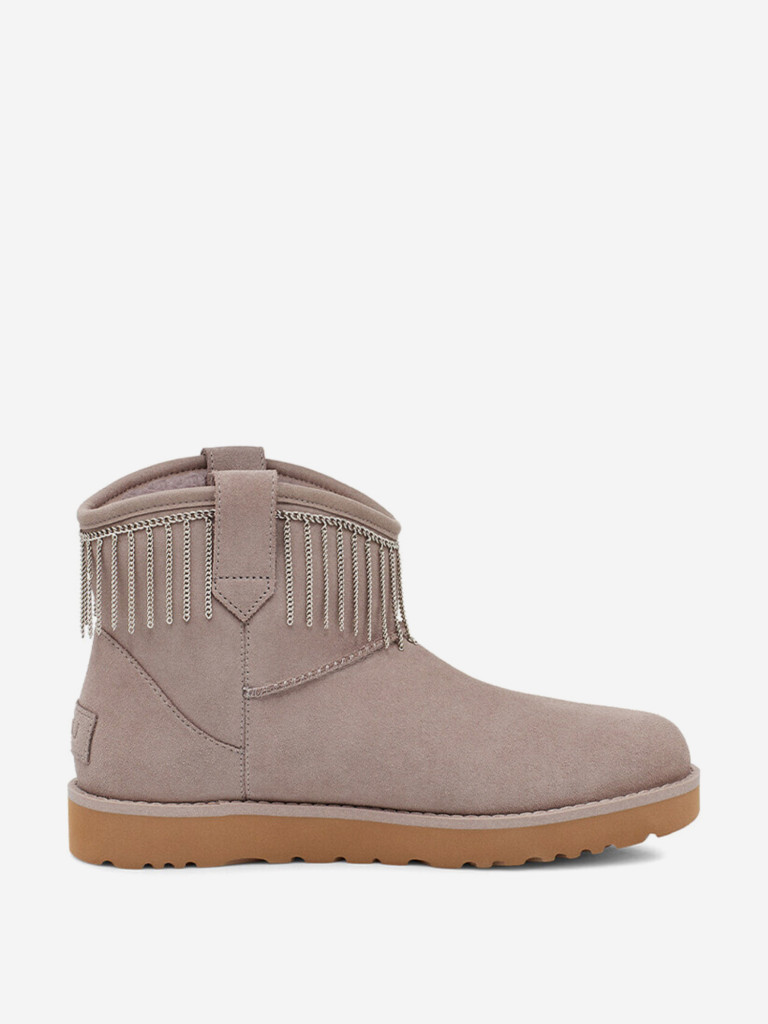 Ботинки утепленные UGG Classic Mini Fringe