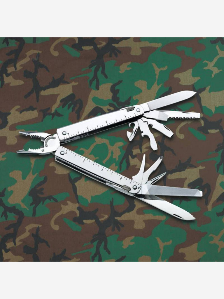 Мультитул Victorinox SwissTool, серебристый, 3.0323.l