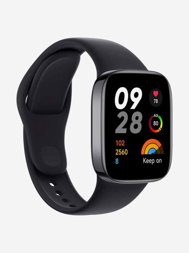 Смарт-часы XIAOMI Redmi Watch 3 Black (черный) черный цвет — купить за 9388  руб. со скидкой 24 %, отзывы в интернет-магазине Спортмастер