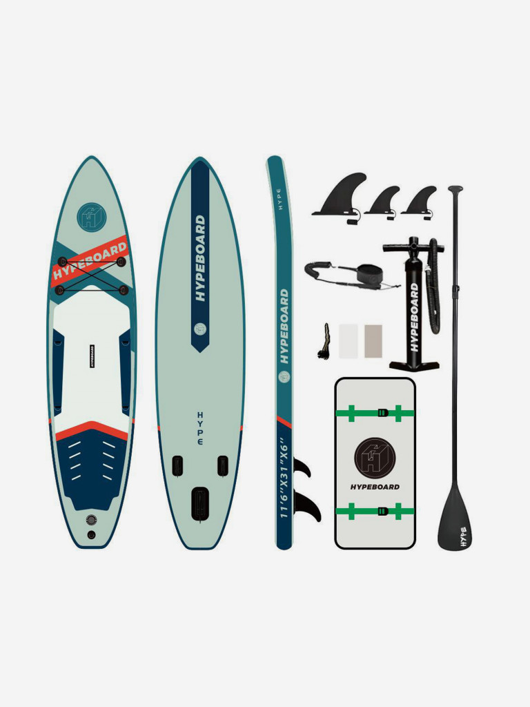 SUP-доска HypeBoard Origin 350*79*15,полный комплект