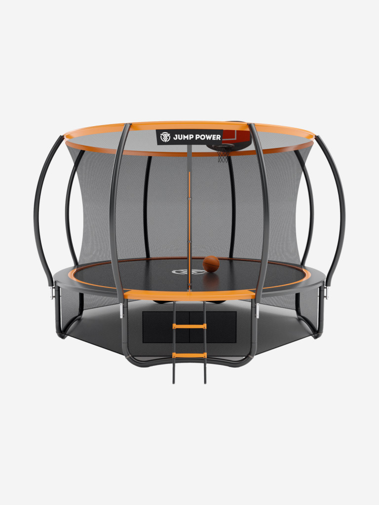 Каркасный батут Jump Power 14 ft Pro Inside Basket Orange