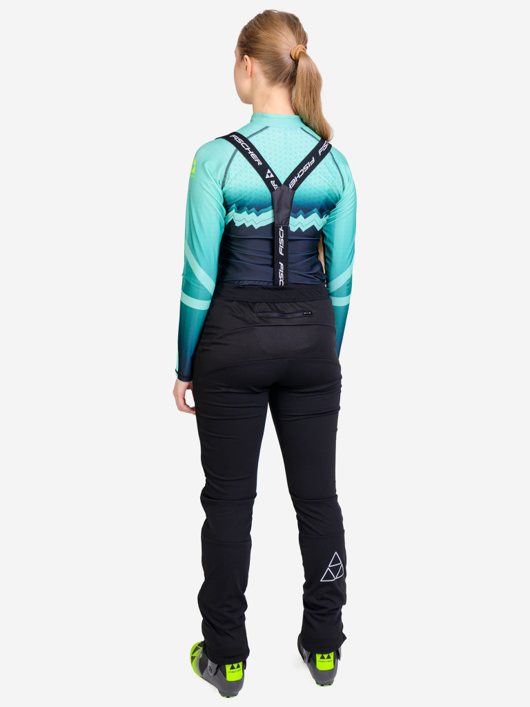 Брюки для беговых лыж женские Fischer Softshell Warm
