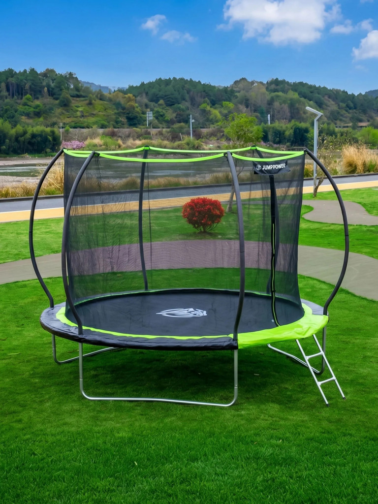 Каркасный батут Jump Power 10 ft inside Lite Green