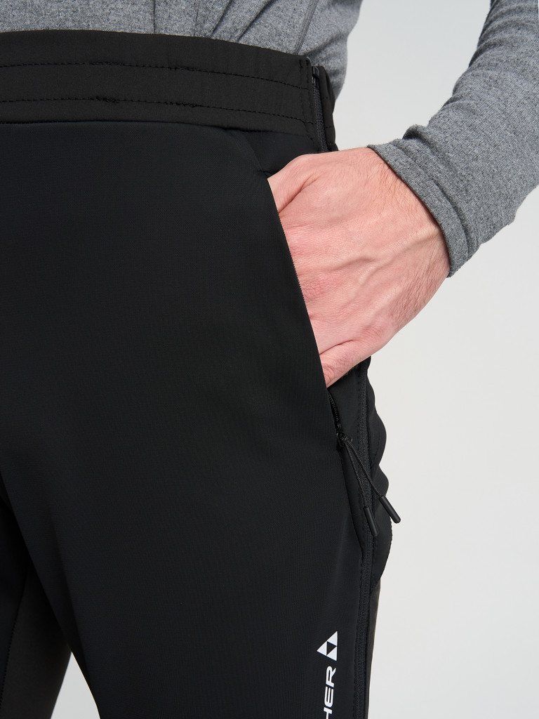 Брюки для беговых лыж мужские Fischer Softshell Warm