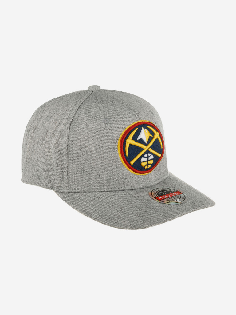 Бейсболка MITCHELL NESS HHSS3273-DNUYYPPPGYHT Denver Nuggets NBA (серый)