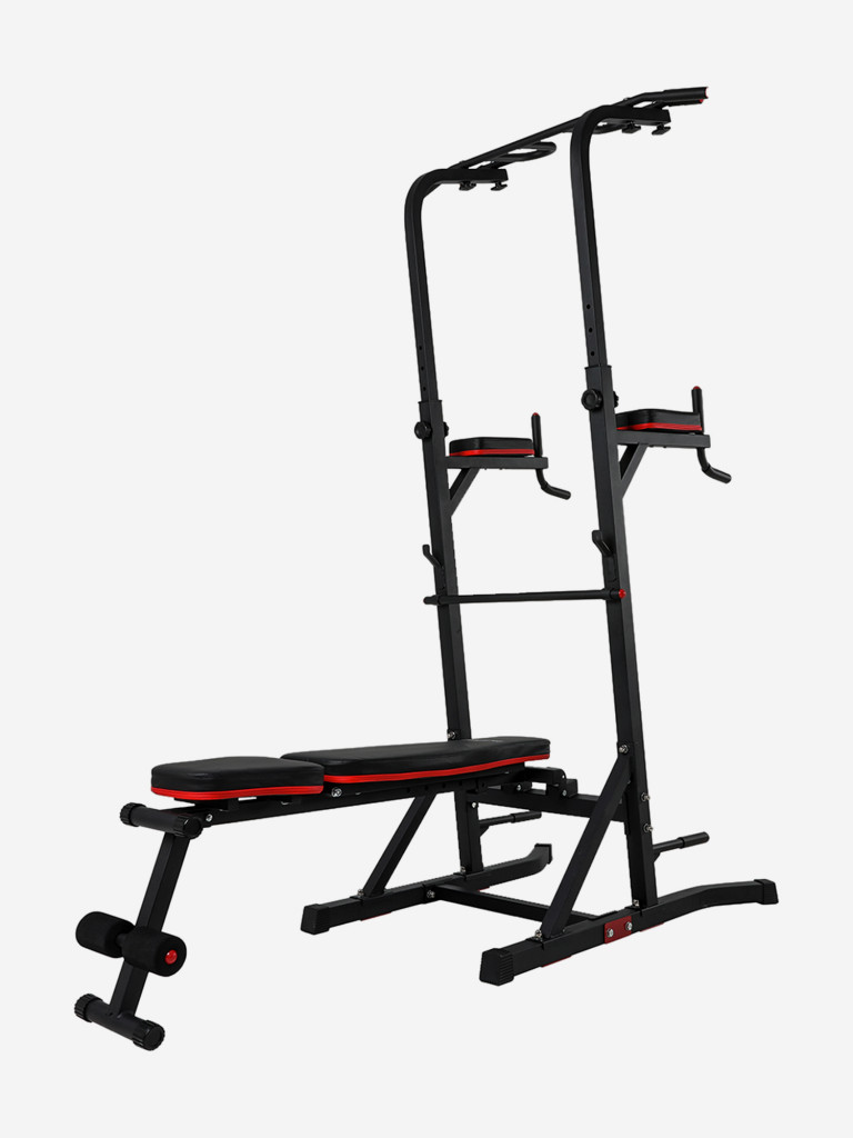 Турник-пресс-брусья со скамьей UNIX Fit Power Tower 150P