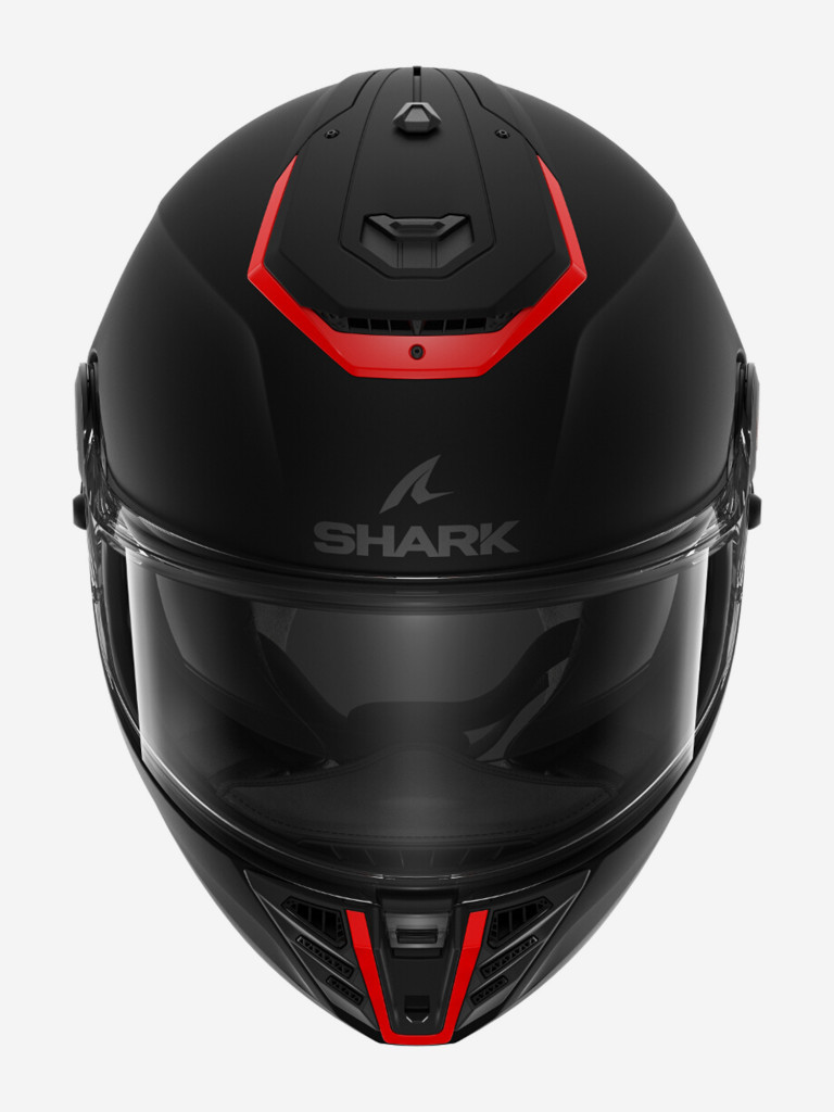 Мотошлем интеграл SHARK SPARTAN RS BLANK MAT Black/Red