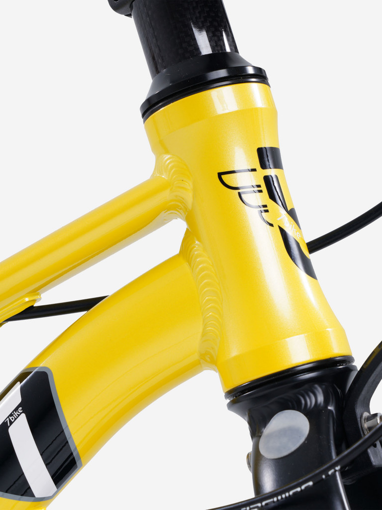 Велосипед Детский Maxiscoo 7BIKE 20'' M200 Желтый (2024)