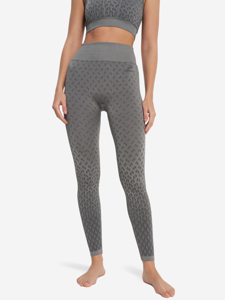 Легинсы женские Demix HighFlow Yoga Seamless Gfx