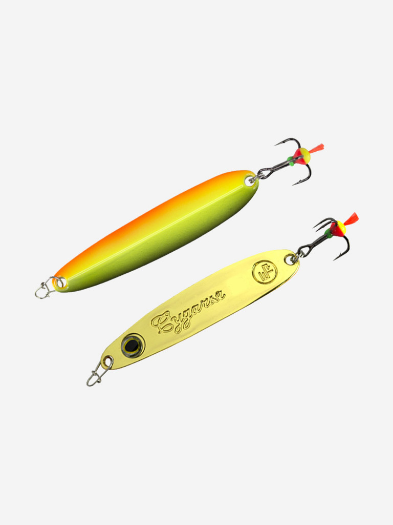 Блесна для рыбалки ECOPRO Судачья с глазом, 50мм, 6г, FRG зимняя на судака, щуку, окуня, вертикальная