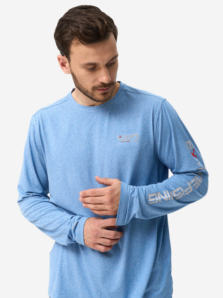 Лонгслив мужской Extreme Fishing PSS-G303 с защитой от солнца UPF50+ для рыбалки