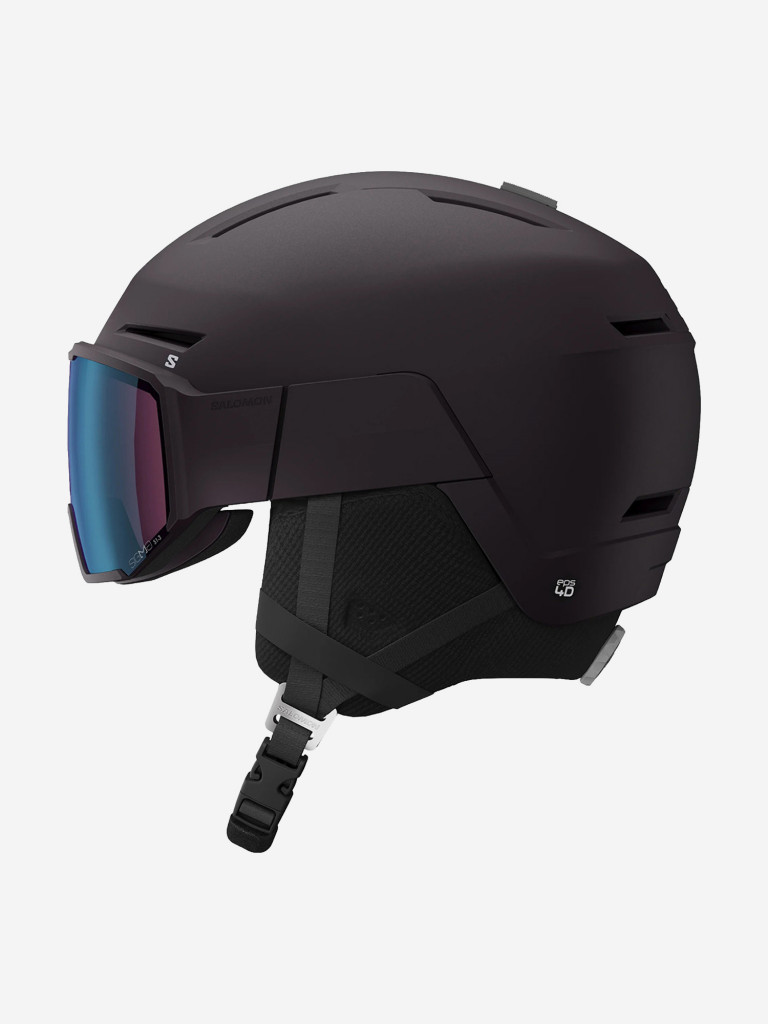 Горнолыжный шлем с визором Salomon Osmo Pro Sigma Photo Паслен Cat. 1-3